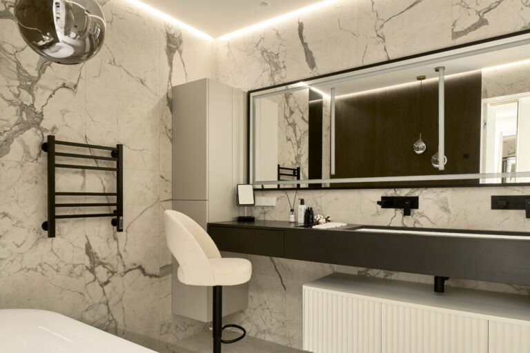 Ремонт и дизайн: квартира в ЖК «Три ветра», 140 м² — фото 16