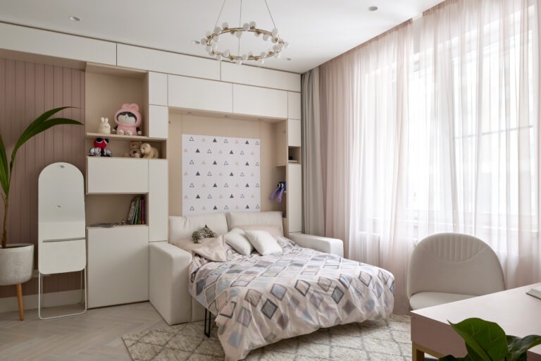 Ремонт и дизайн: квартира в ЖК «Три ветра», 140 м² — фото 29