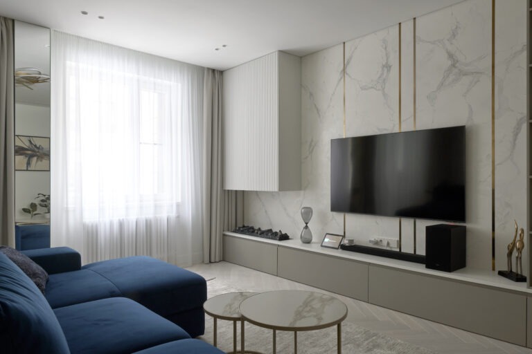 Ремонт и дизайн: квартира в ЖК «Три ветра», 140 м² — фото 31