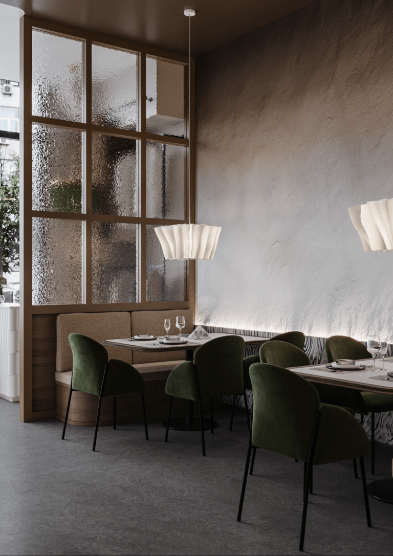 Дизайн интерьера: ресторан, 220 м² — фото 8