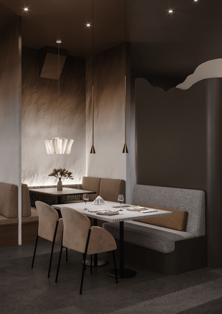 Дизайн интерьера: ресторан, 220 м² — фото 5