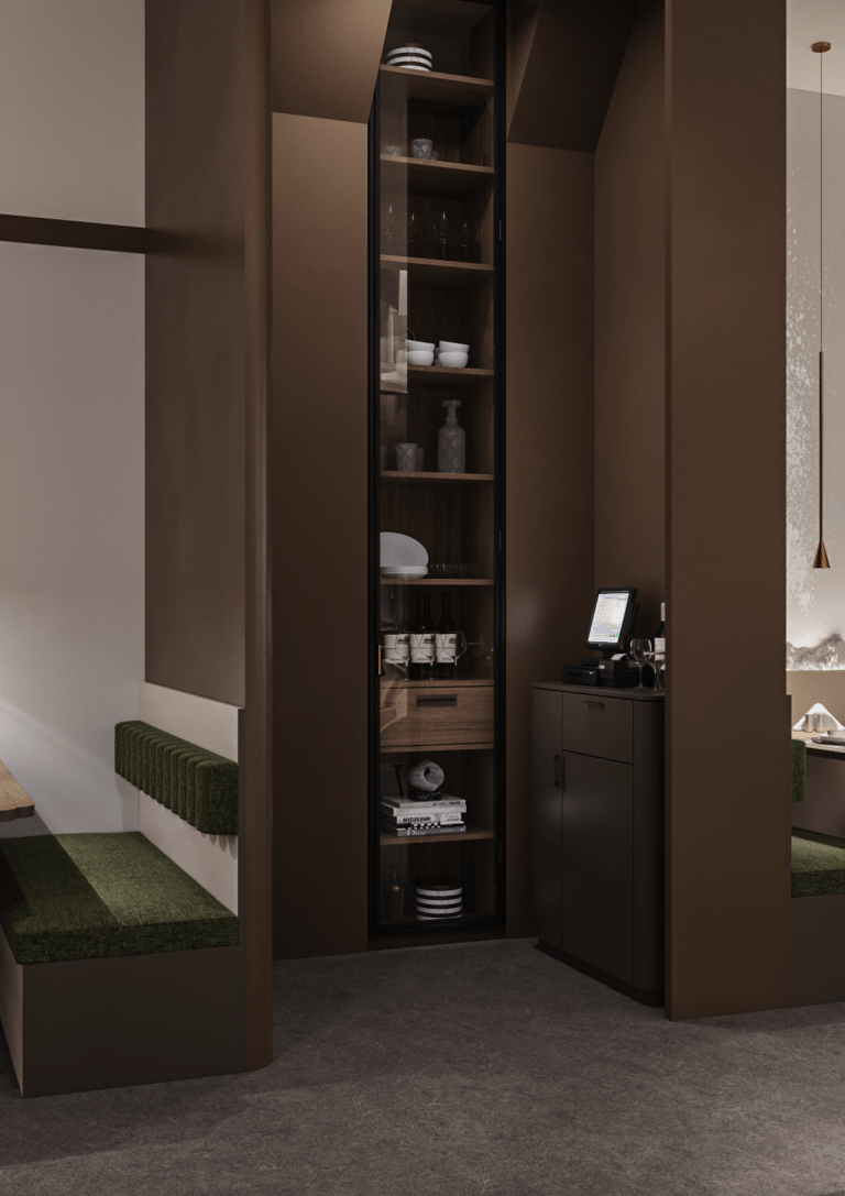 Дизайн интерьера: ресторан, 220 м² — фото 16