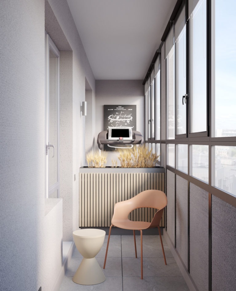 Дизайн интерьера: квартира в ЖК «Георг Ландрин», 109 м² — фото 18
