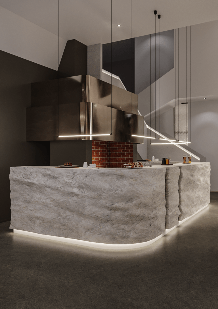 Дизайн интерьера: ресторан, 220 м² — фото 15