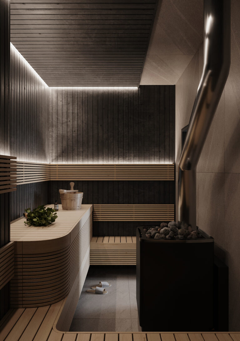 Дизайн интерьера: дом рядом с Охта-Парком, 280 м² — фото 23