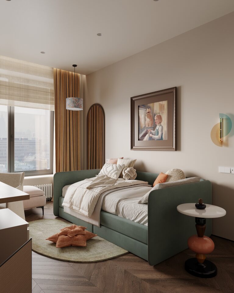 Дизайн интерьера: квартира в ЖК Grand View, 150 м² — фото 2