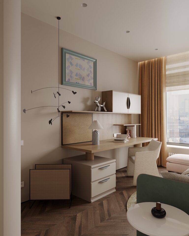 Дизайн интерьера: квартира в ЖК Grand View, 150 м² — фото 4
