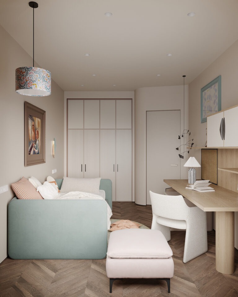 Дизайн интерьера: квартира в ЖК Grand View, 150 м² — фото 6