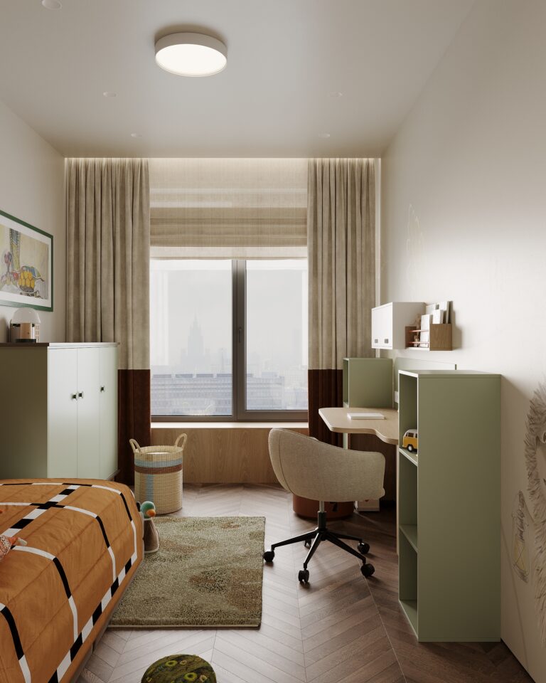 Дизайн интерьера: квартира в ЖК Grand View, 150 м² — фото 10