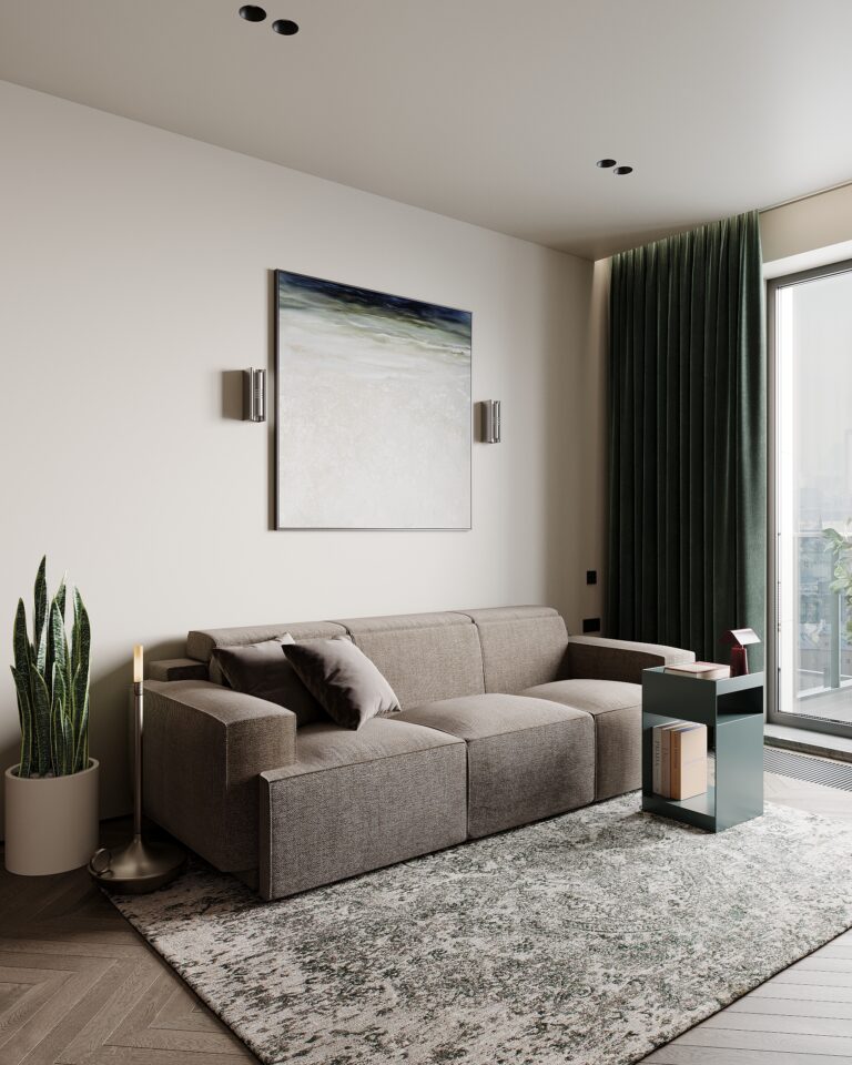 Дизайн интерьера: квартира в ЖК Grand View, 150 м² — фото 13