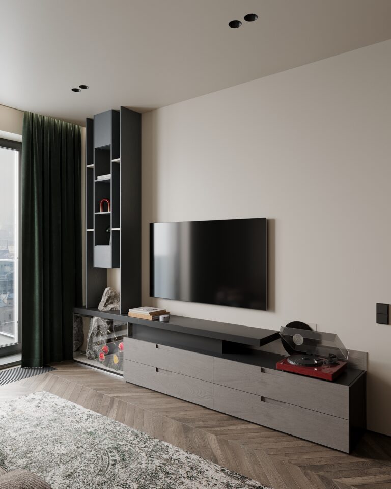 Дизайн интерьера: квартира в ЖК Grand View, 150 м² — фото 15