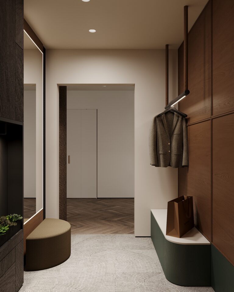 Дизайн интерьера: квартира в ЖК Grand View, 150 м² — фото 20