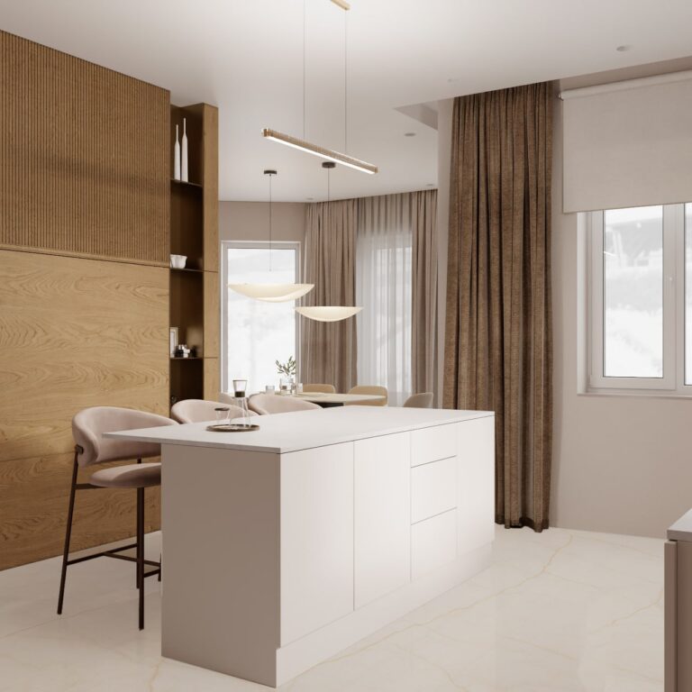 Дизайн интерьера: дом в Токсово, 439 м² — фото 8